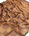 DN Wd By Ritika Soft Lichi Coper Silk Non Catalog Sarees